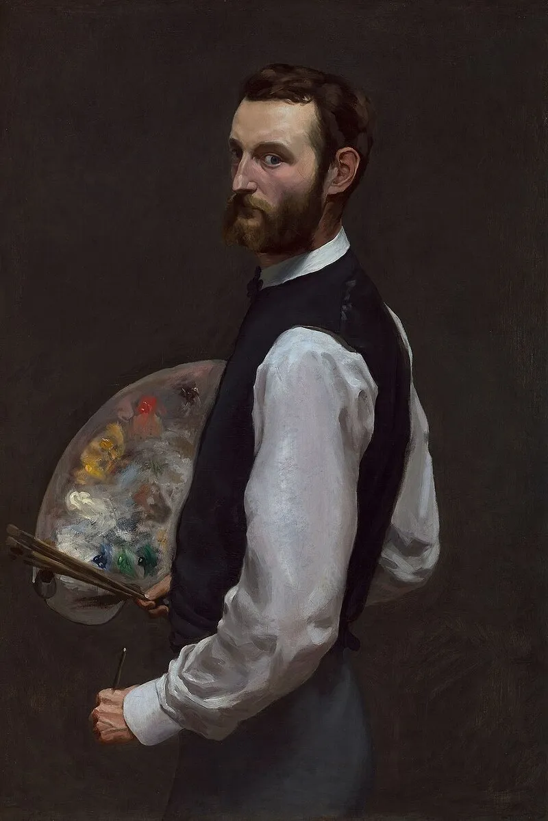 フレデリック・バジール《自画像》1865〜1866年頃